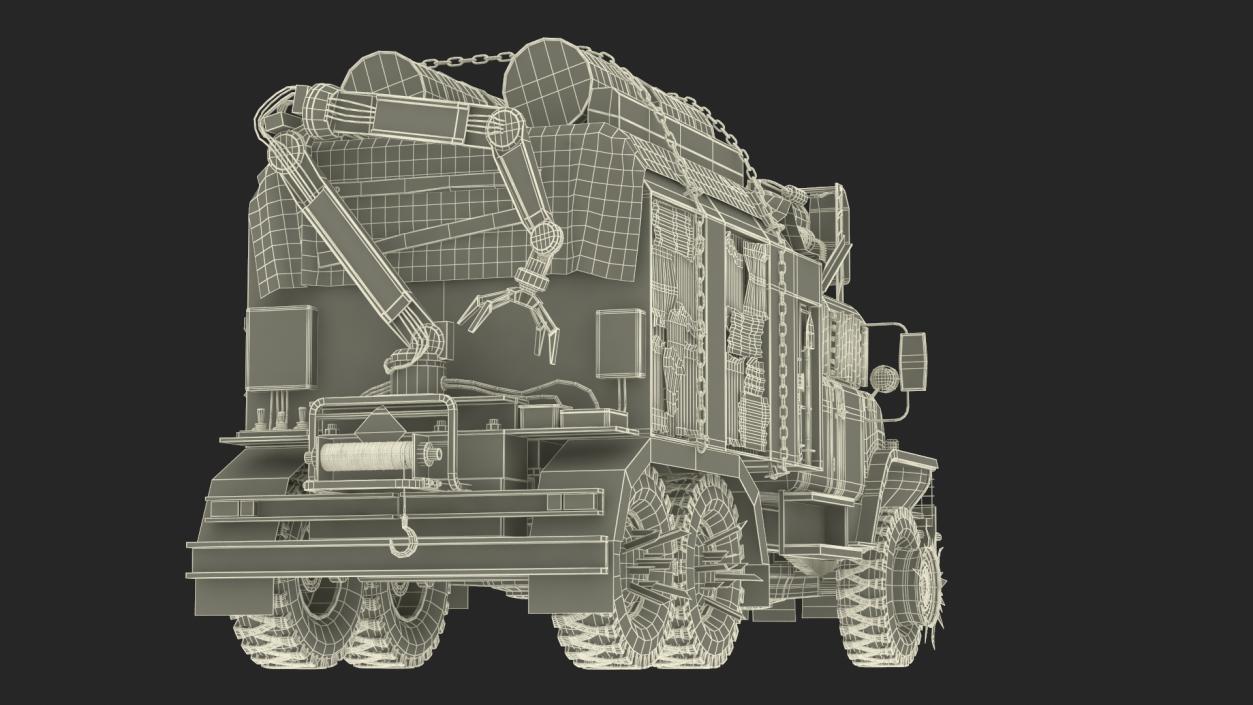 Apocalyptic Truck 3D