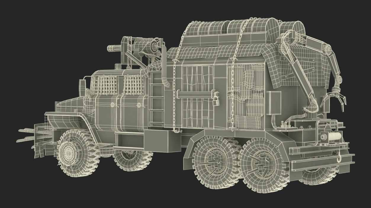 Apocalyptic Truck 3D