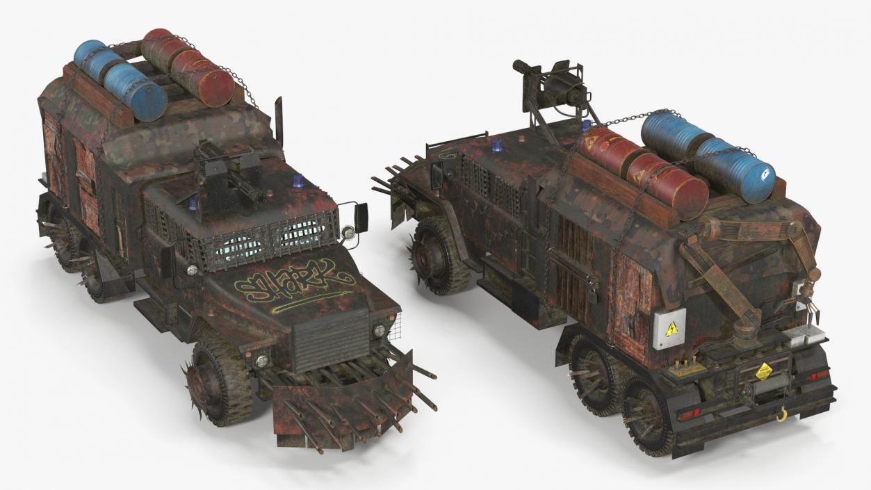 Apocalyptic Truck 3D