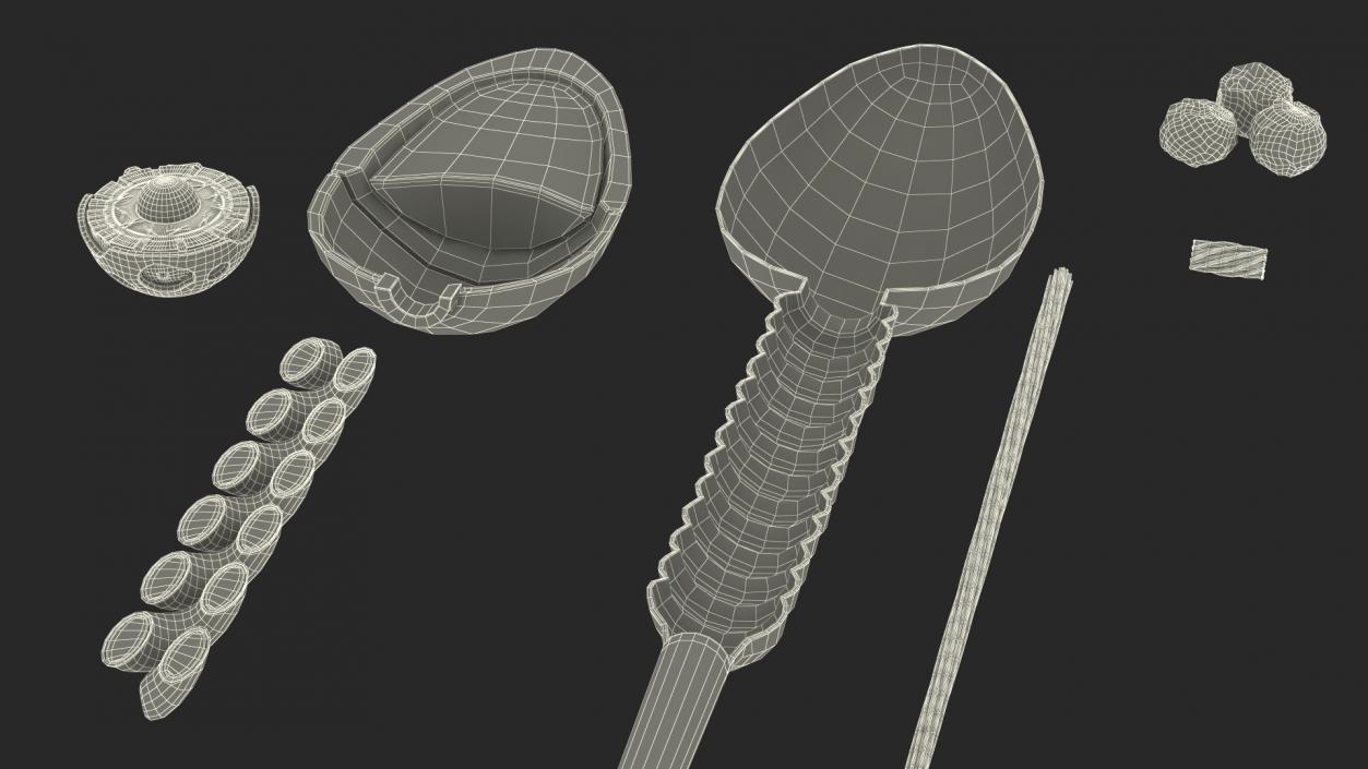 3D Cross-Sectional Spermotozoa Rigged for Maya model