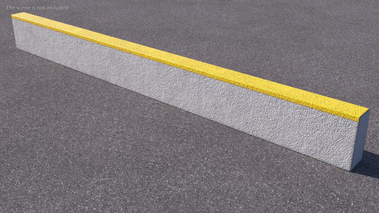 3D Street Curbs Collection model