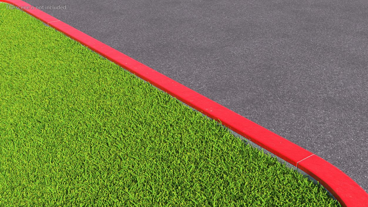 3D Street Curbs Collection model