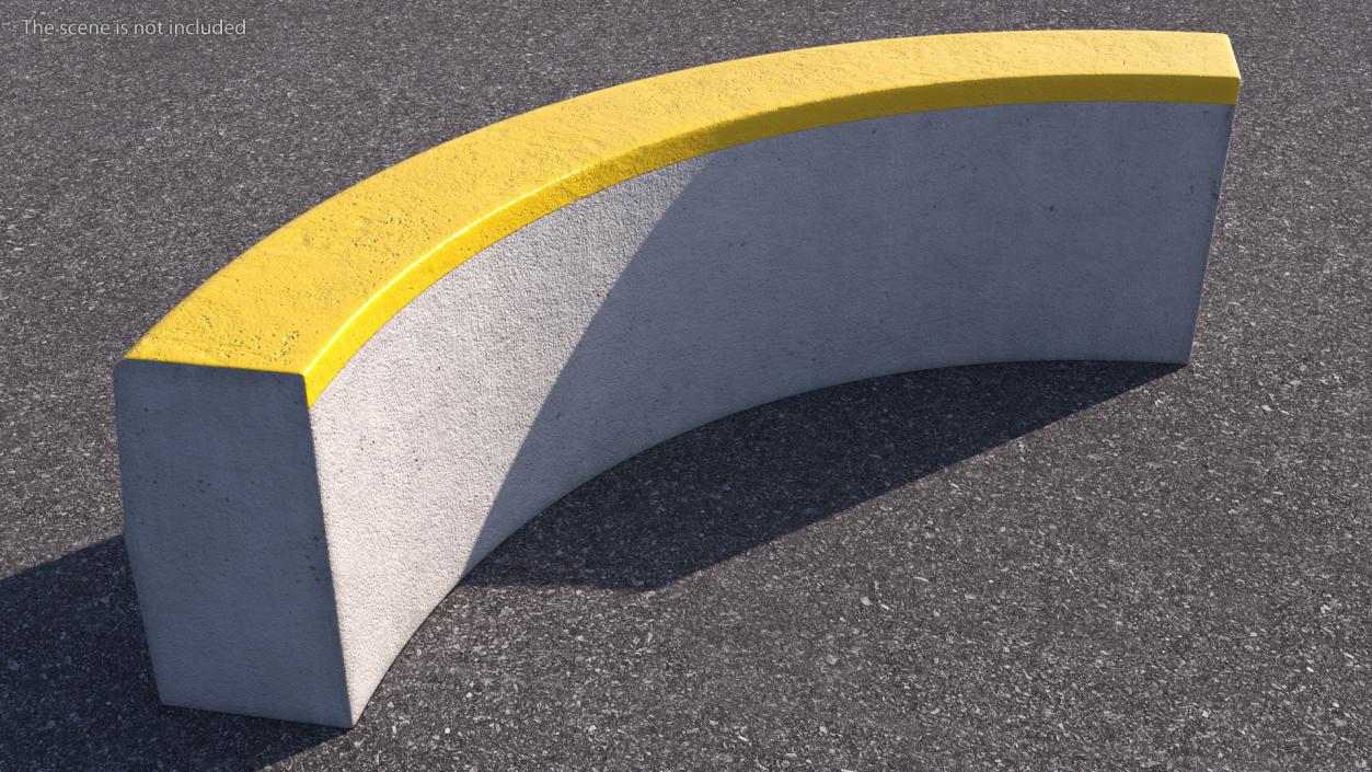 3D Street Curbs Collection model