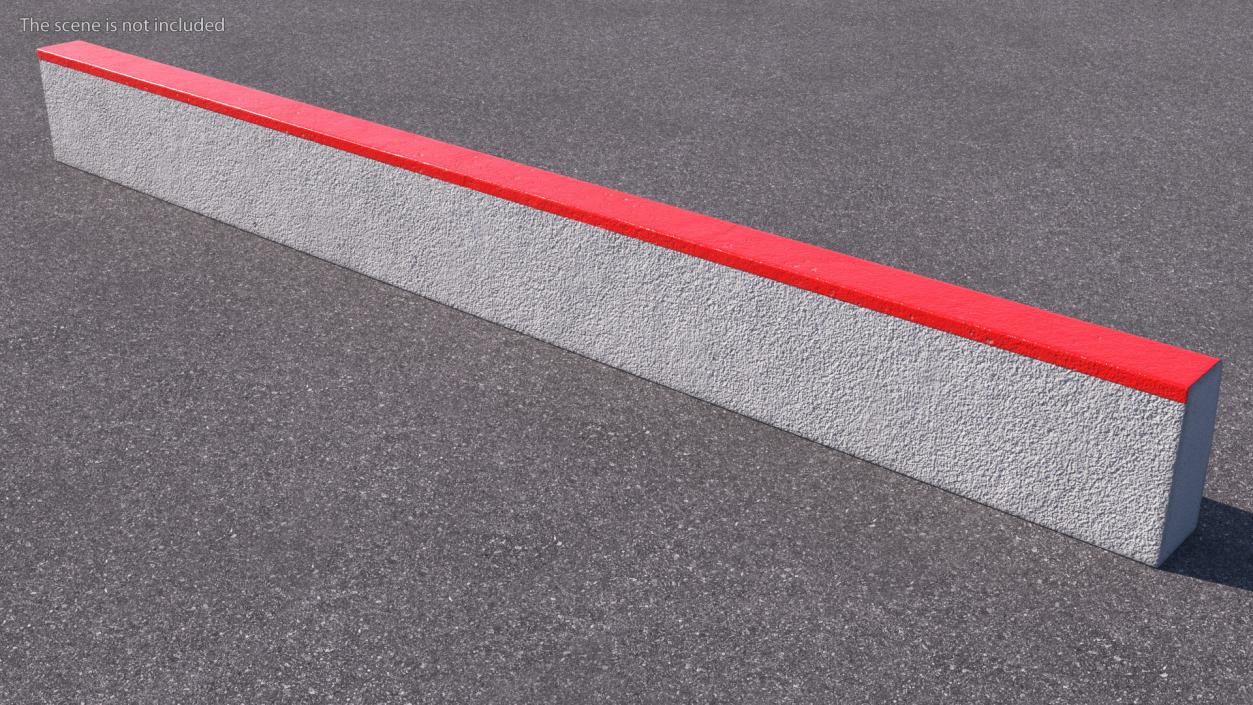 3D Street Curbs Collection model