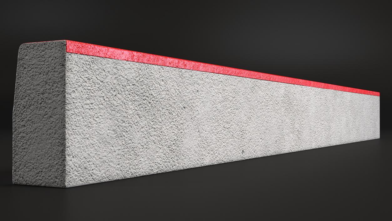 3D Street Curbs Collection model