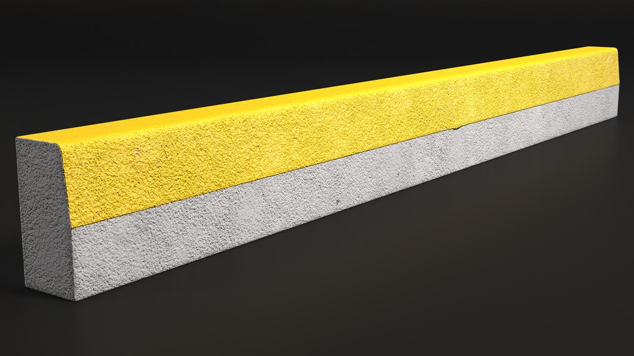 3D Street Curbs Collection model