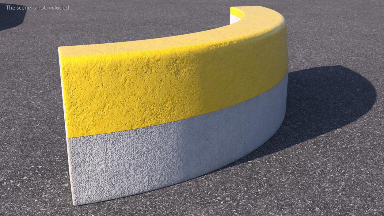 3D Street Curbs Collection model