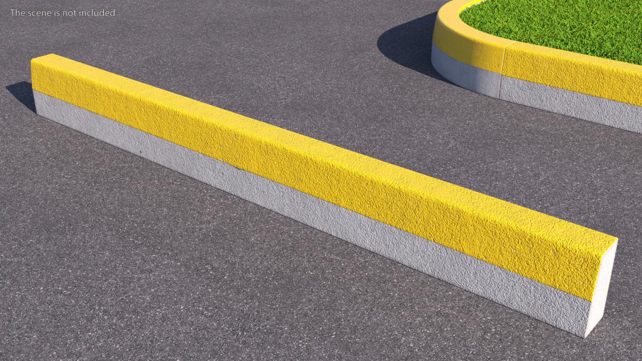 3D Street Curbs Collection model