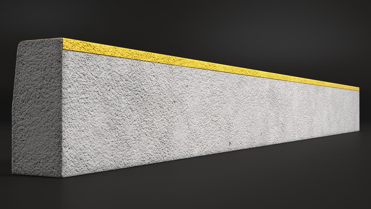 3D Street Curbs Collection model