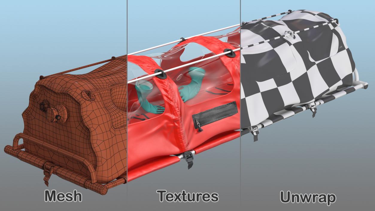 3D model Bioprotection Transport System