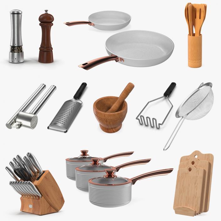 Kitchenware Collection 6 3D model