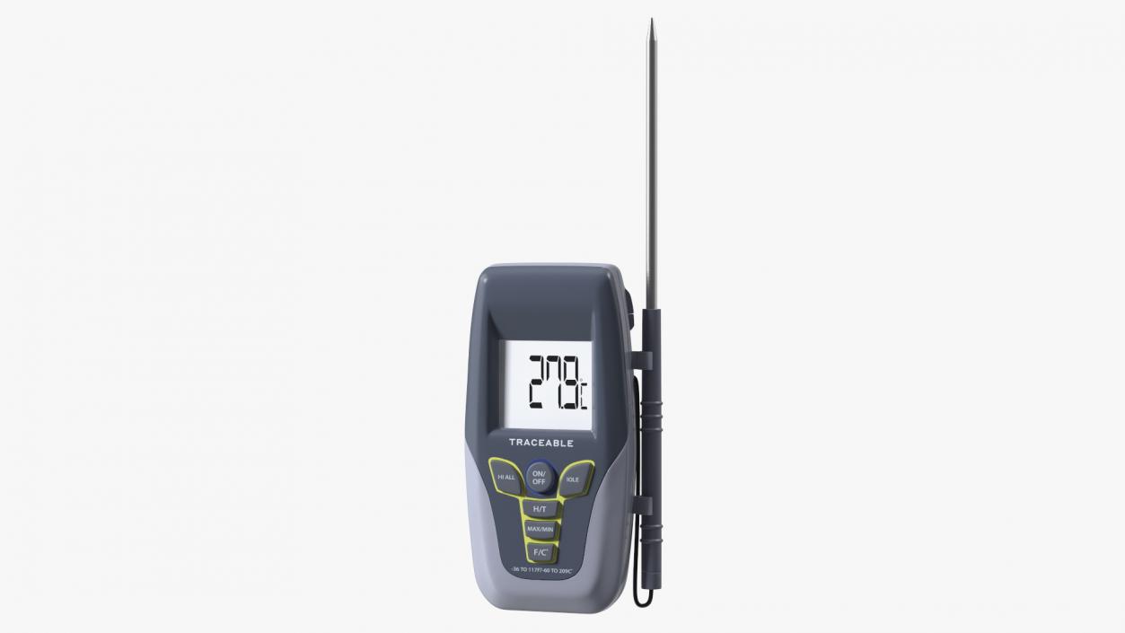 3D Digital Thermometer Kangaroo model