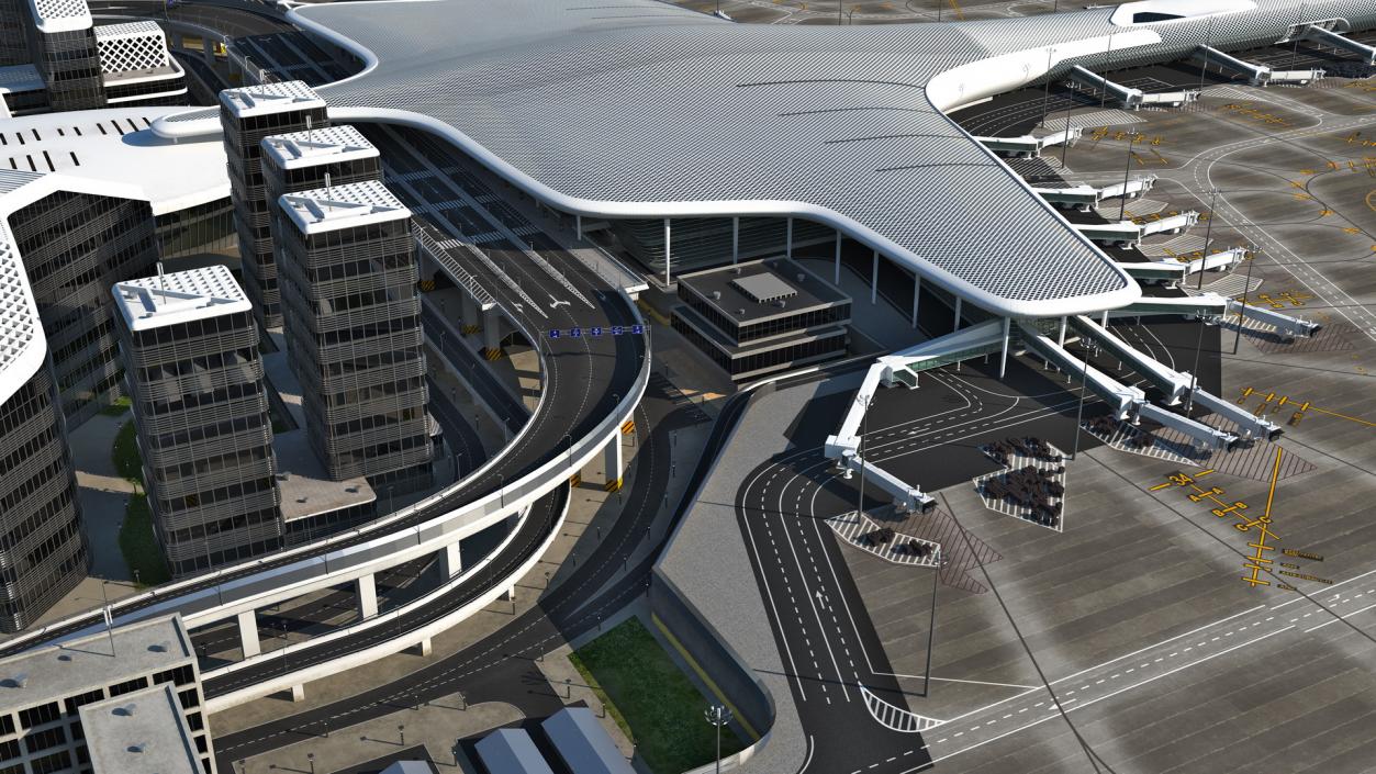 Airport Big Collection 2 3D model