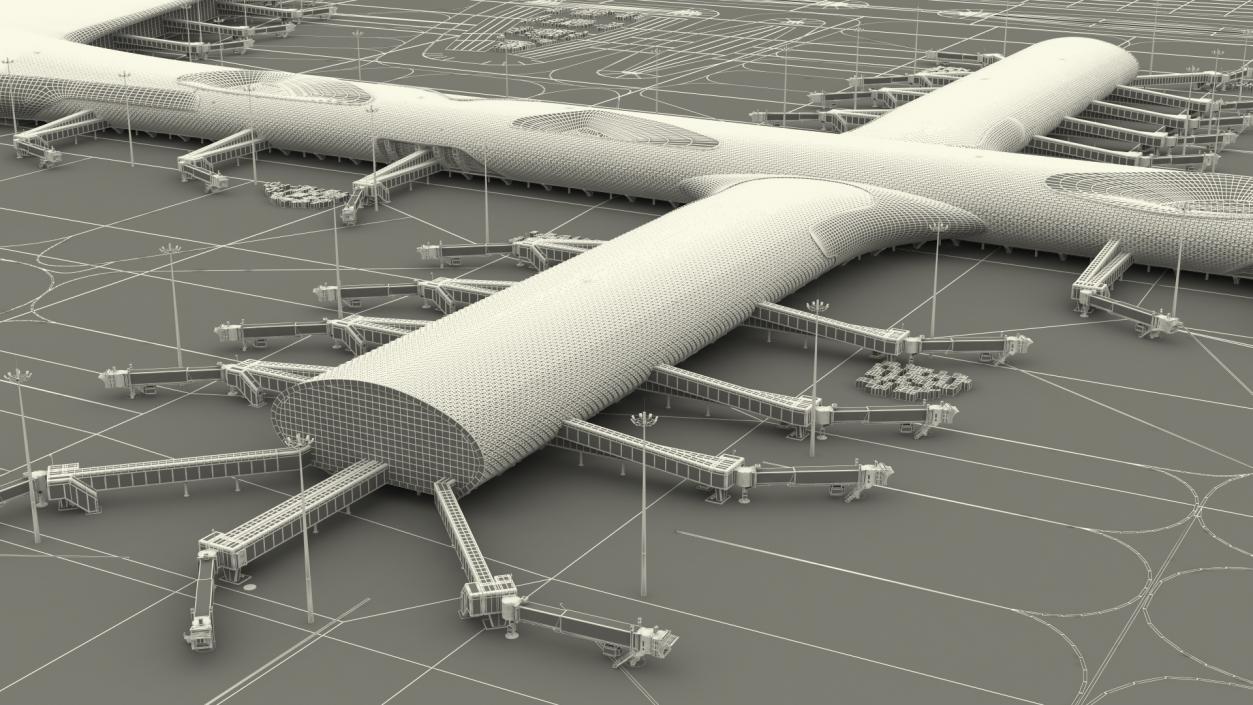 Airport Big Collection 2 3D model