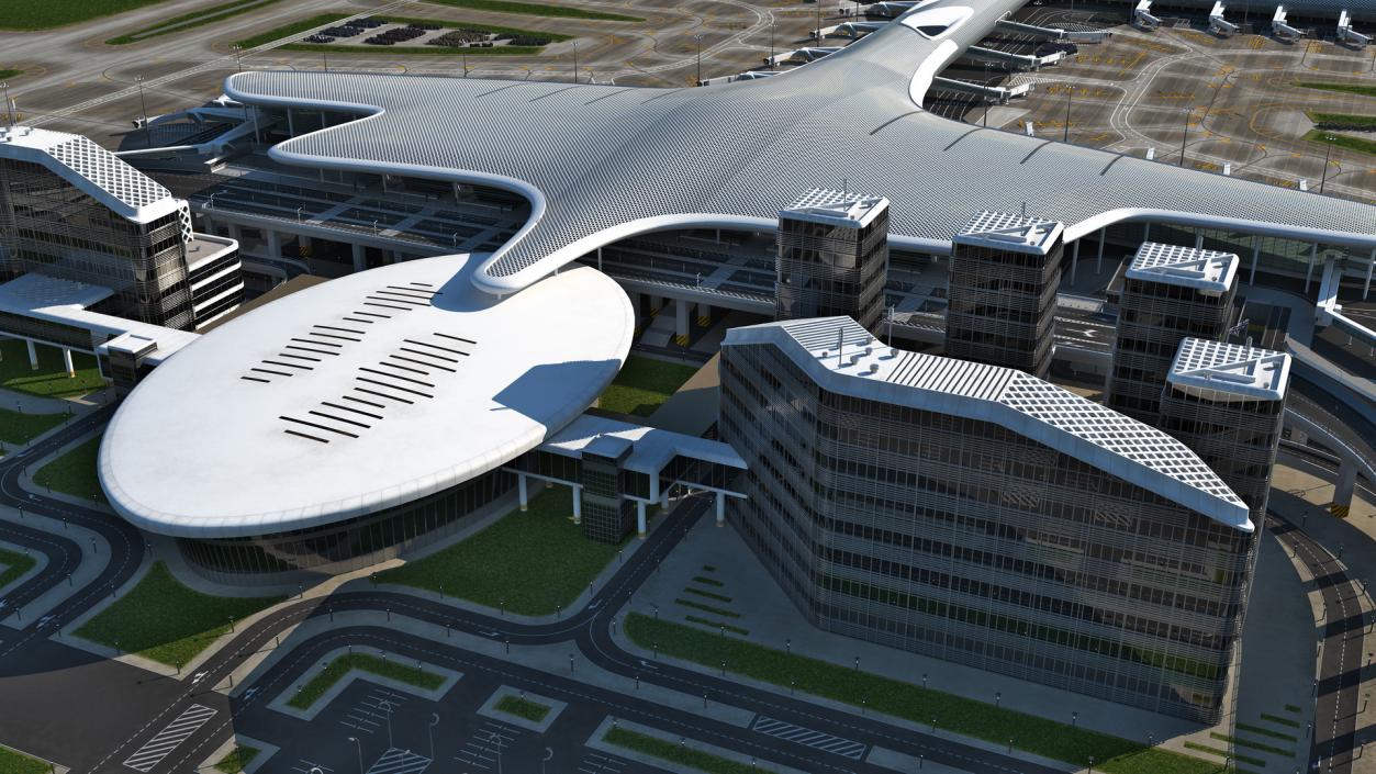 Airport Big Collection 2 3D model