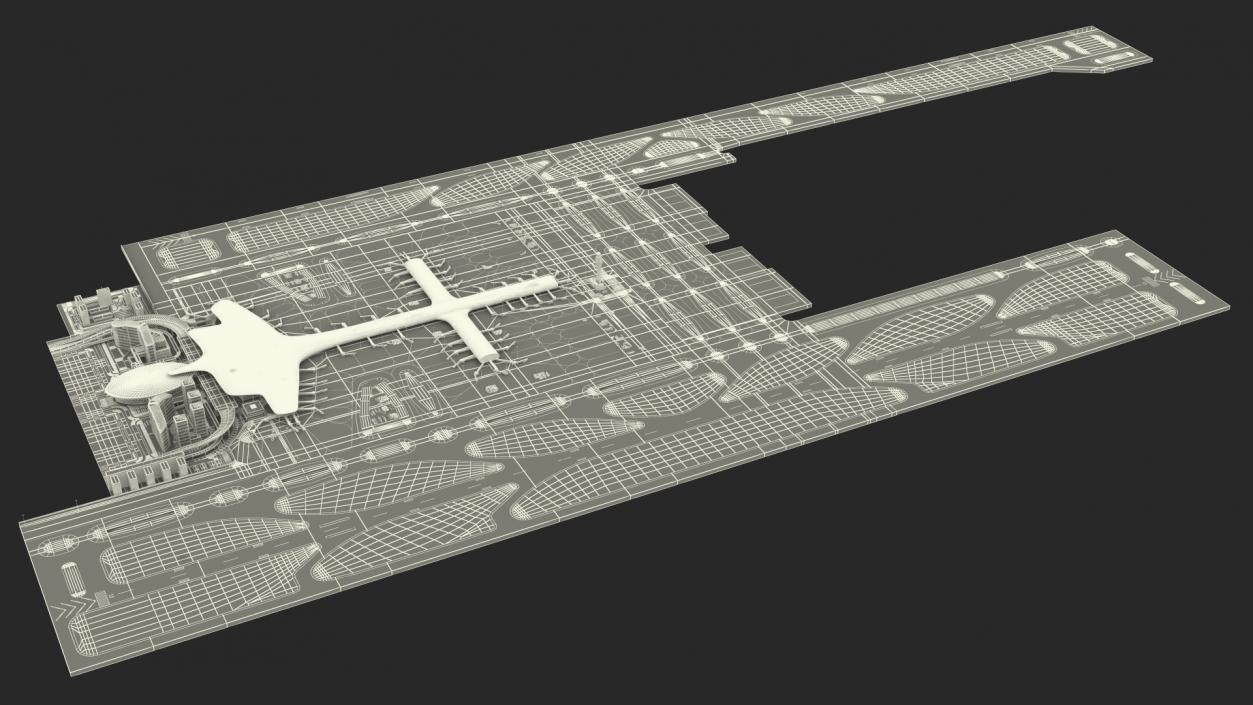 Airport Big Collection 2 3D model