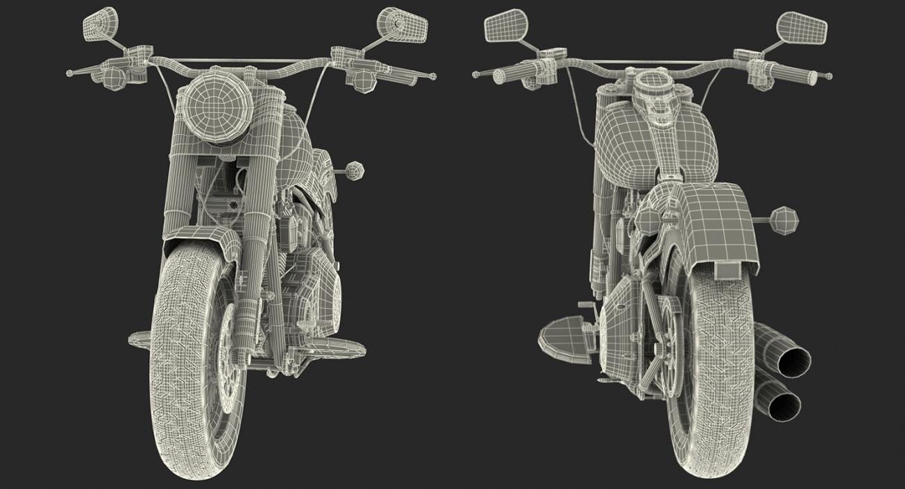 3D Rigged Motorcycles Collection 2