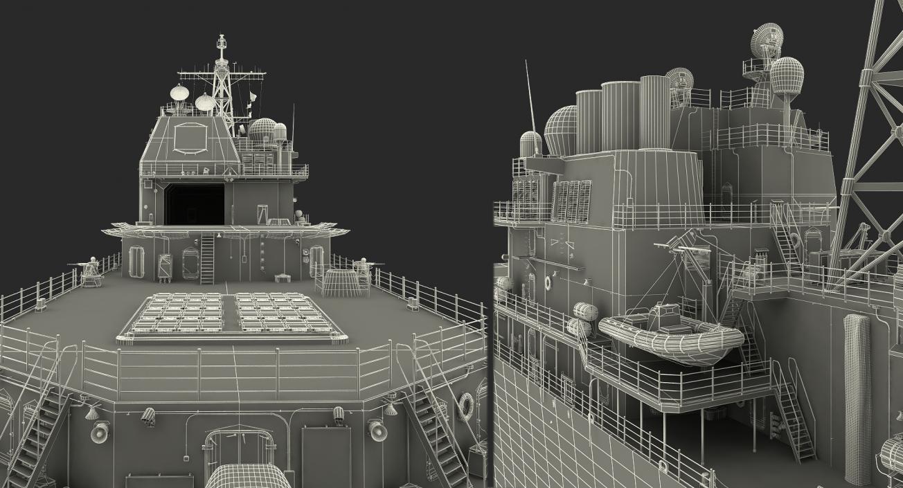 US Warships Collection 2 3D model