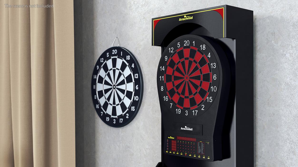 3D Arcade Style Electronic Dartboard Machine