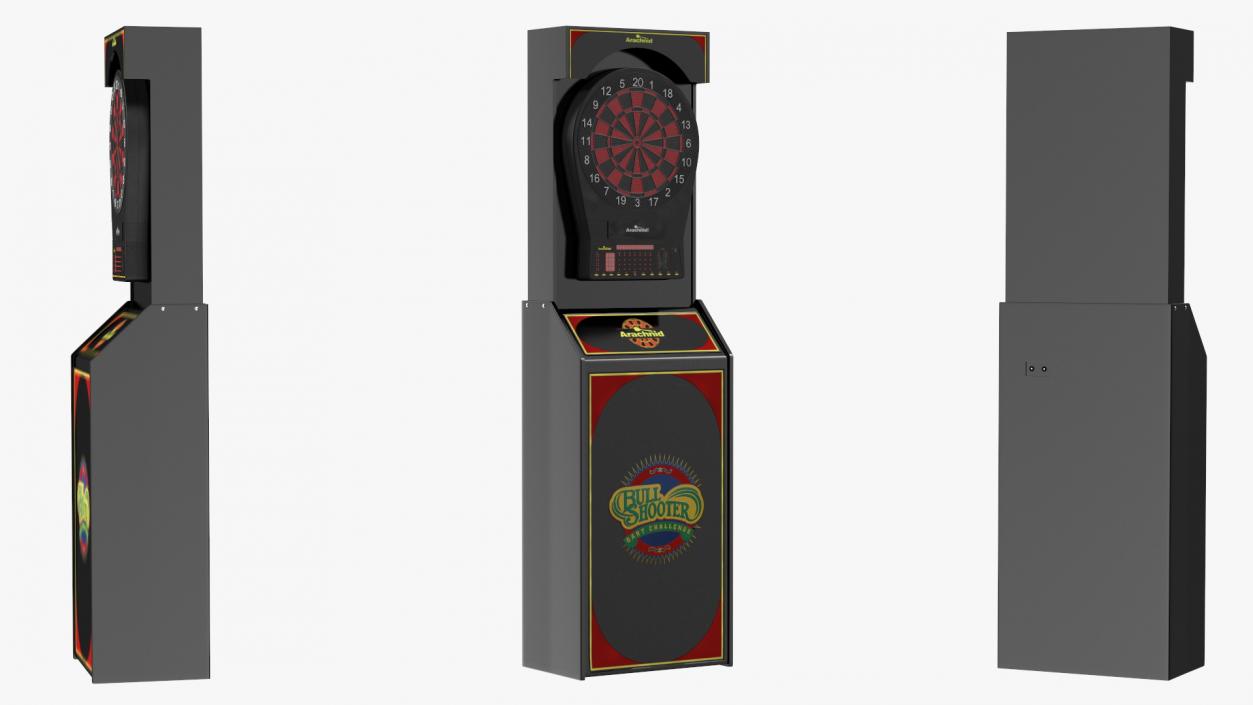 3D Arcade Style Electronic Dartboard Machine