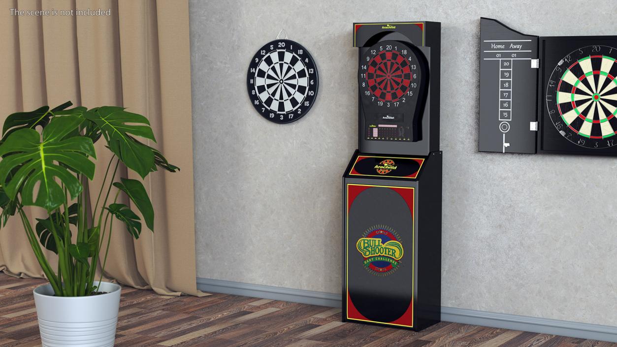 3D Arcade Style Electronic Dartboard Machine