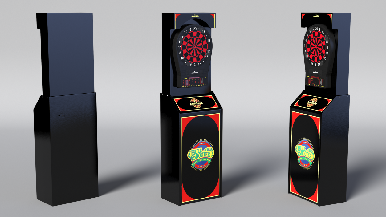 3D Arcade Style Electronic Dartboard Machine