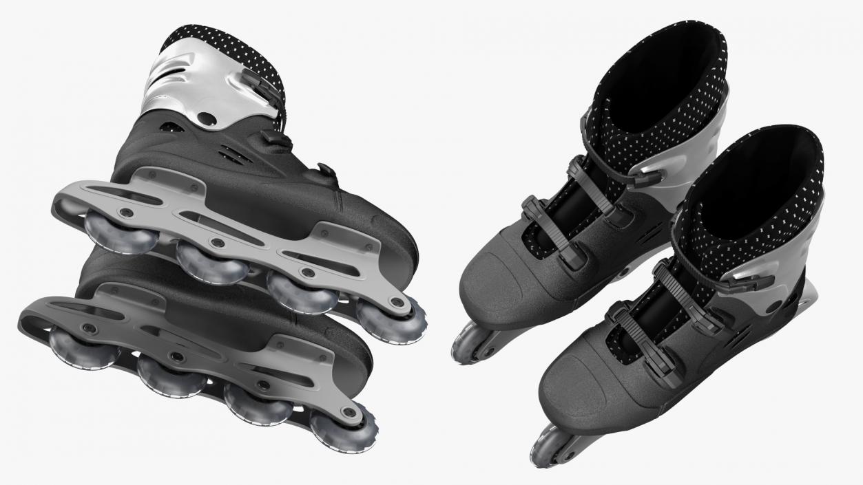 Drift Roller Skates Collection 2 3D