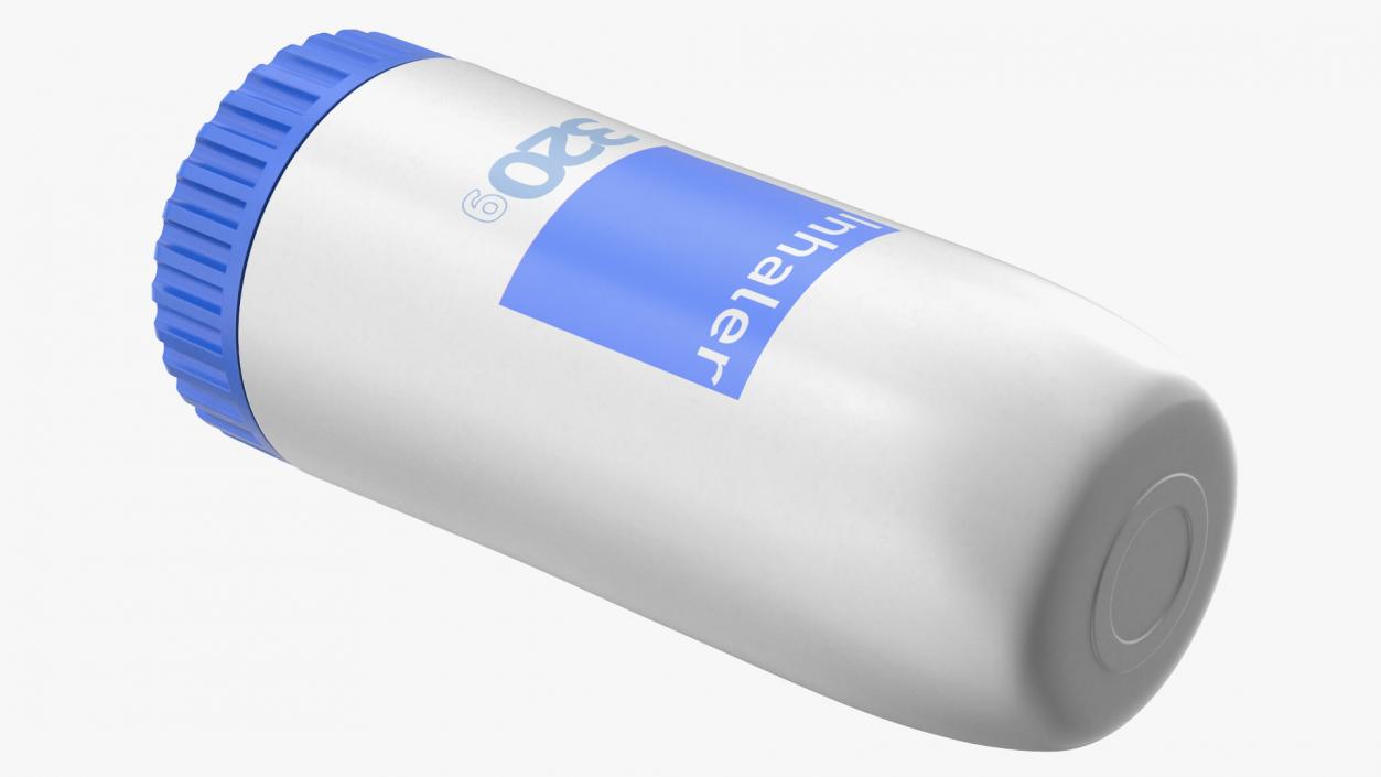 Asthma Treatment Inhaler 3D model