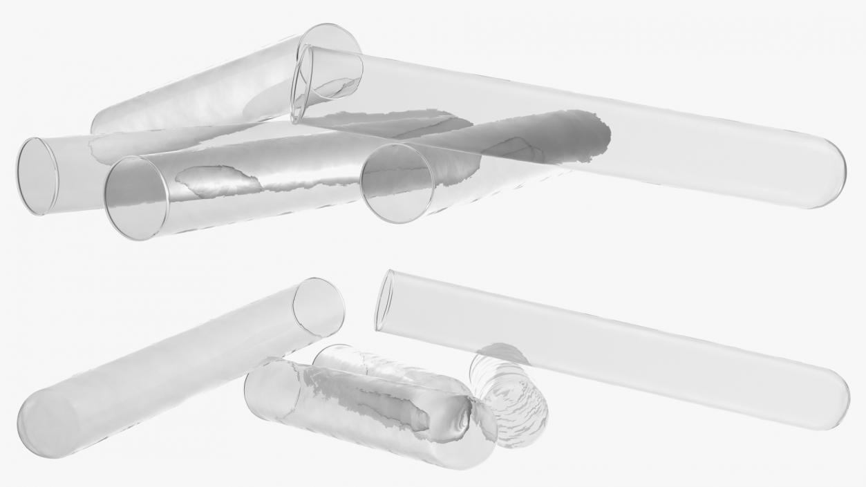 3D model Test Tubes