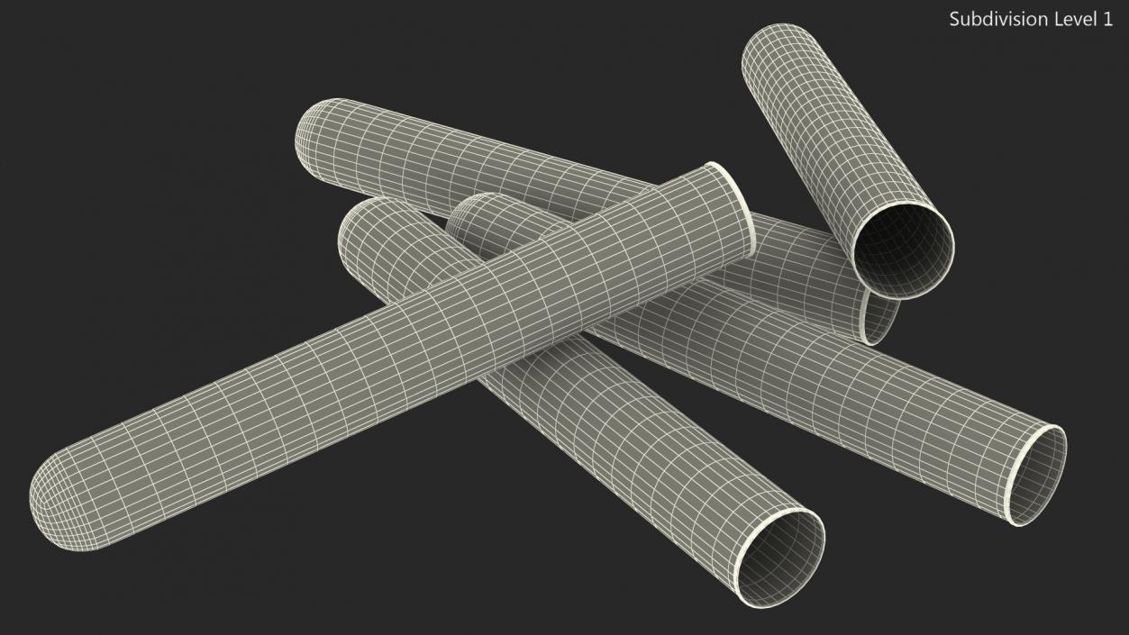 3D model Test Tubes