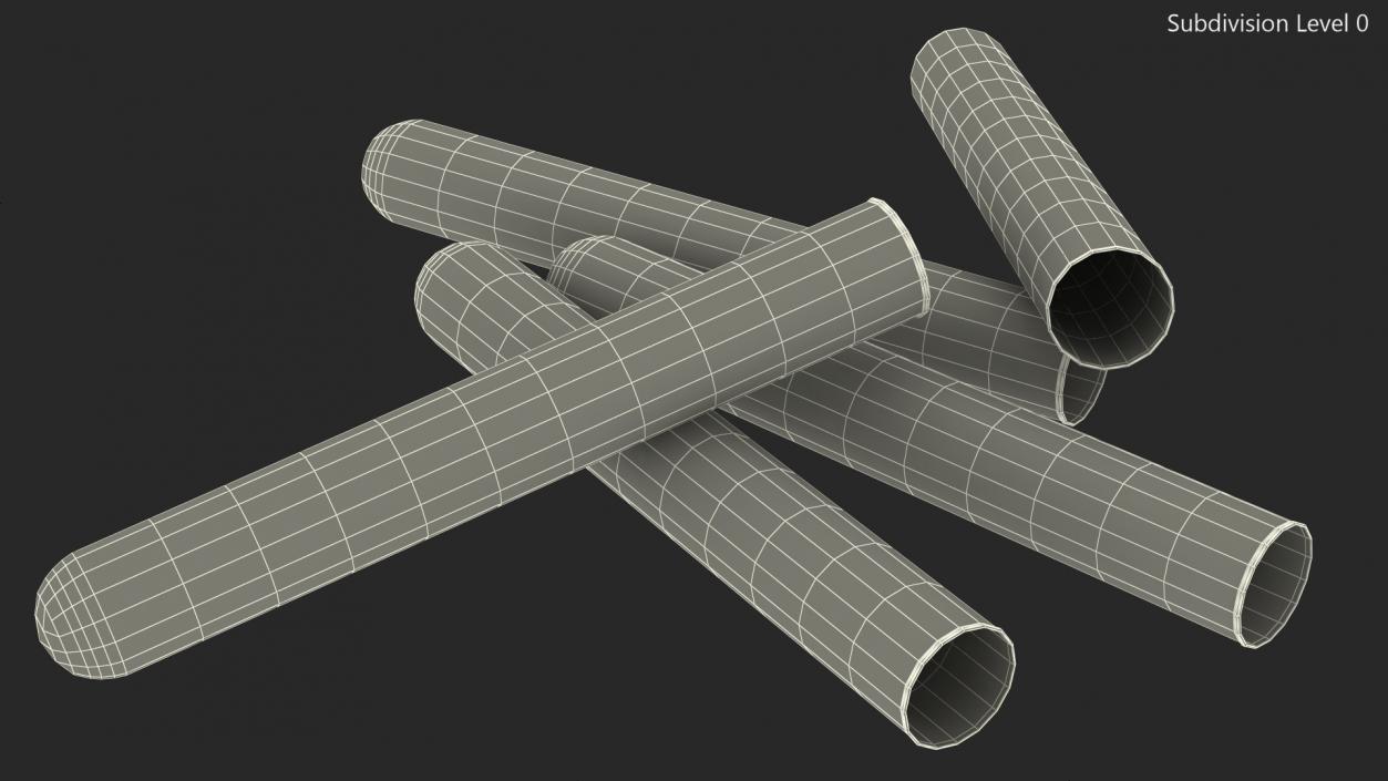 3D model Test Tubes