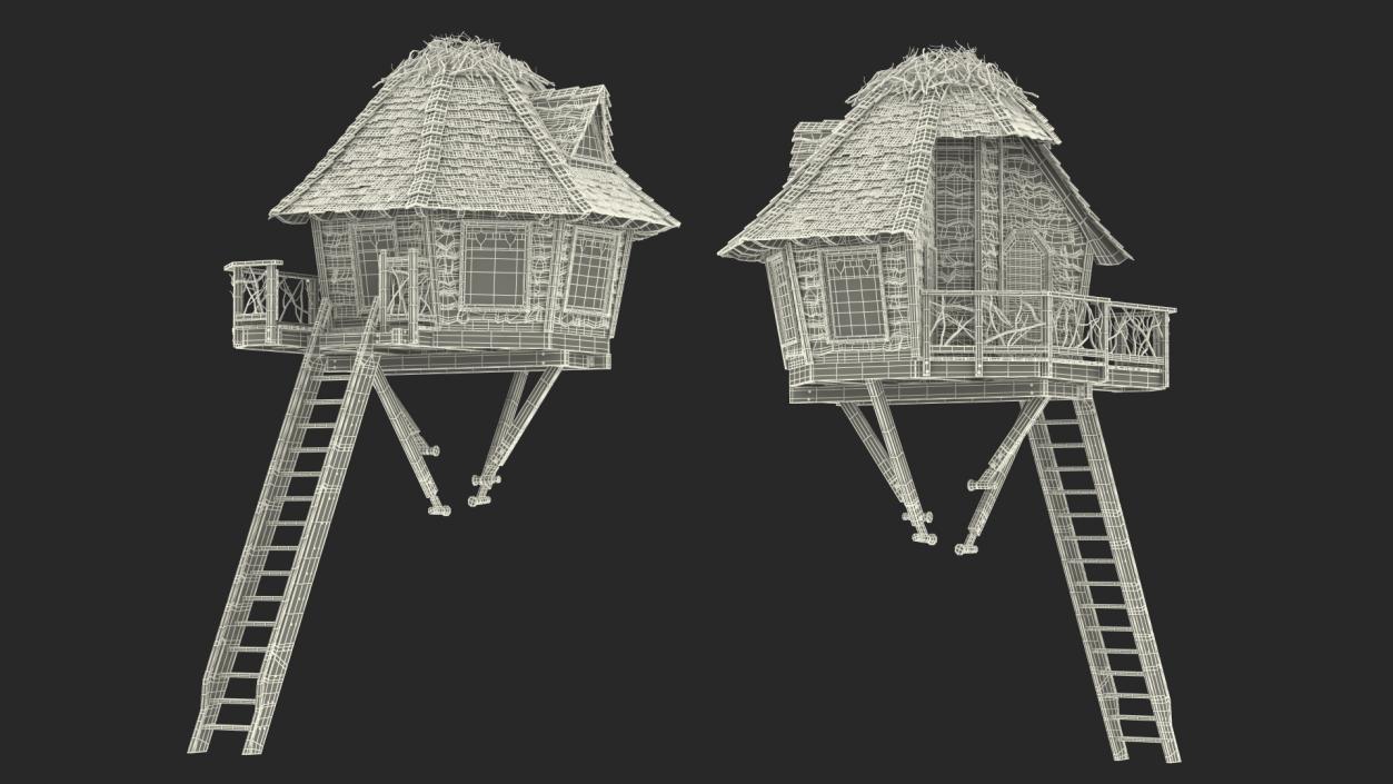 3D Tree House Small