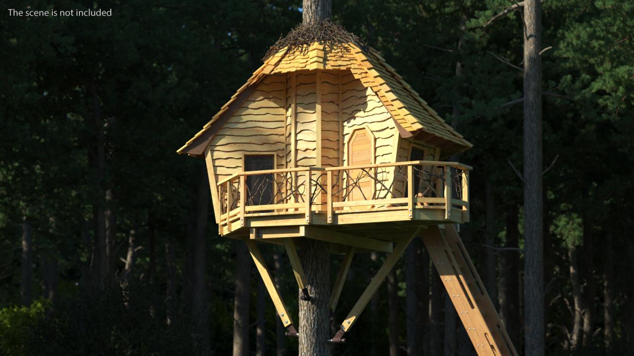 3D Tree House Small