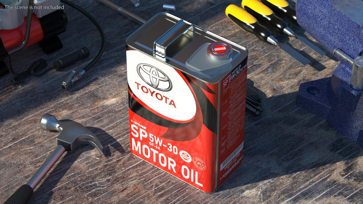 3D Motor Oils Collection