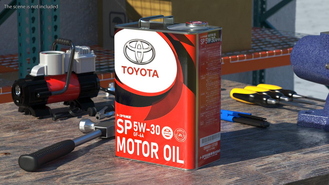 3D Motor Oils Collection