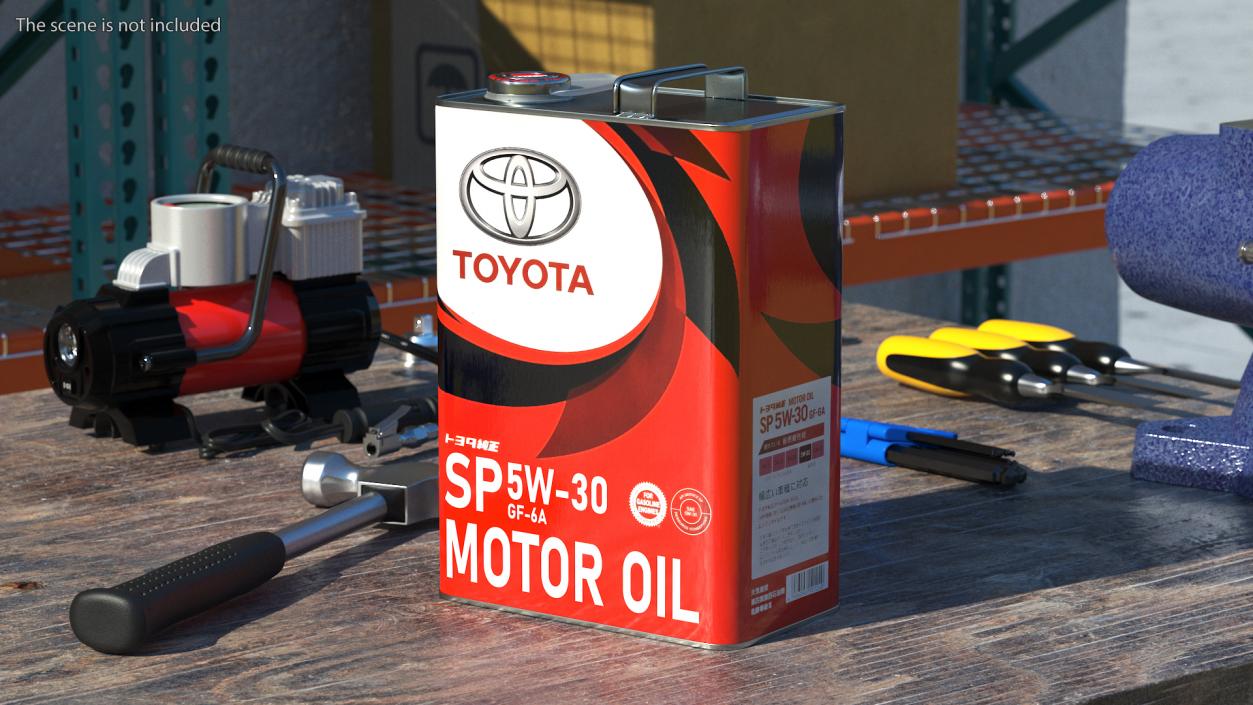 3D Motor Oils Collection