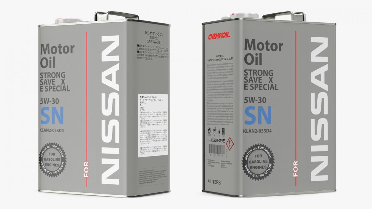 3D Motor Oils Collection