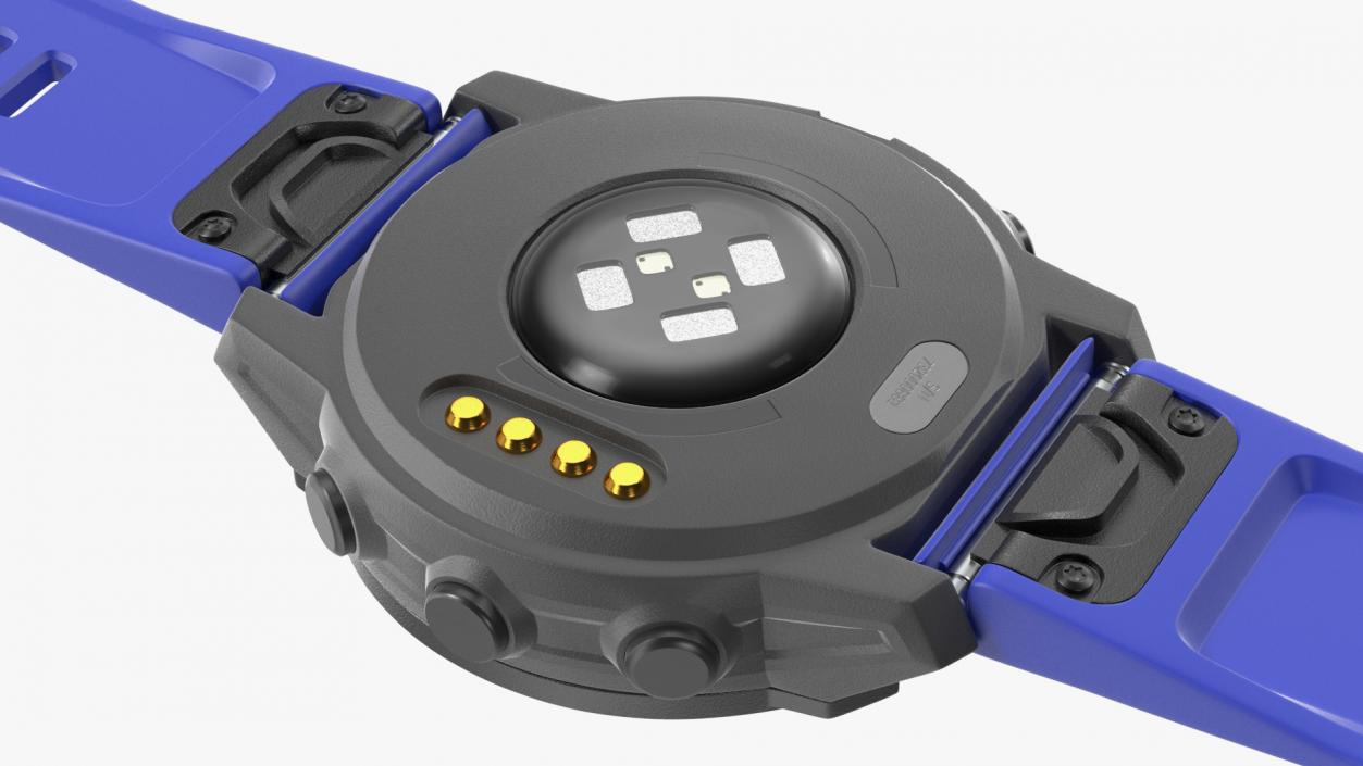 3D Active-Sport Smartwatch Blue model