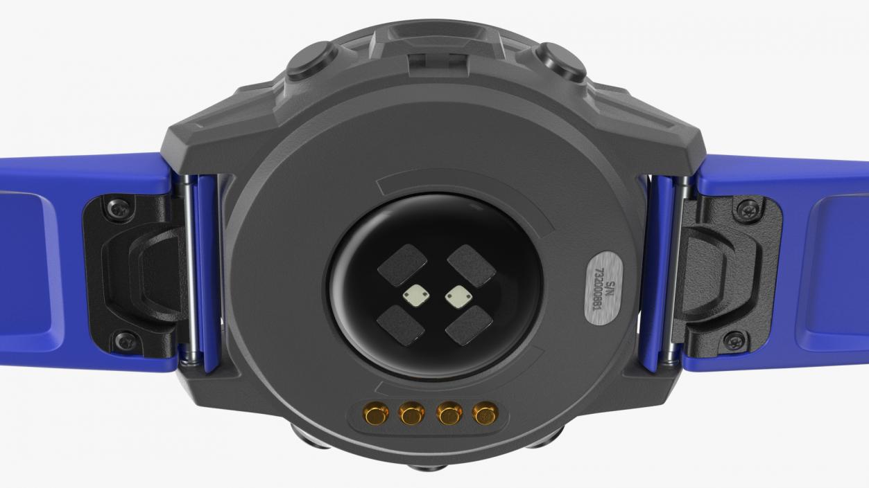 3D Active-Sport Smartwatch Blue model