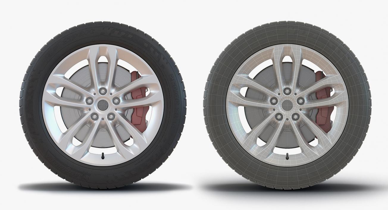 3D Wheels Big 3D Models Collection 4 model