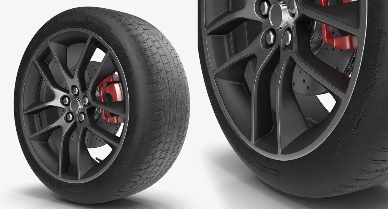 3D Wheels Big 3D Models Collection 4 model