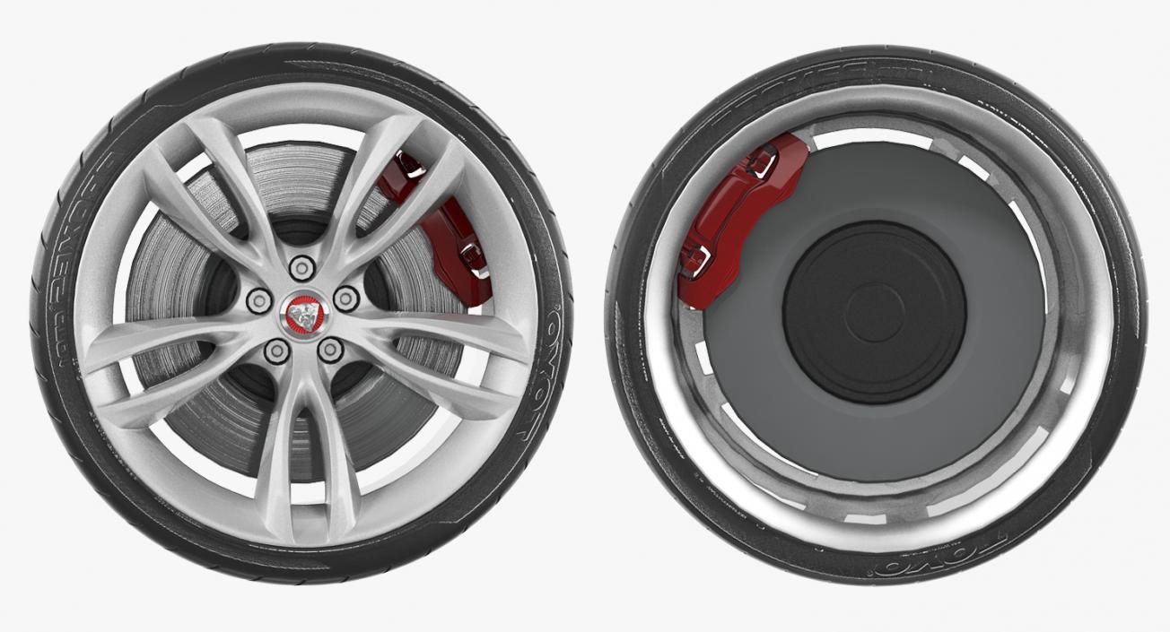 3D Wheels Big 3D Models Collection 4 model