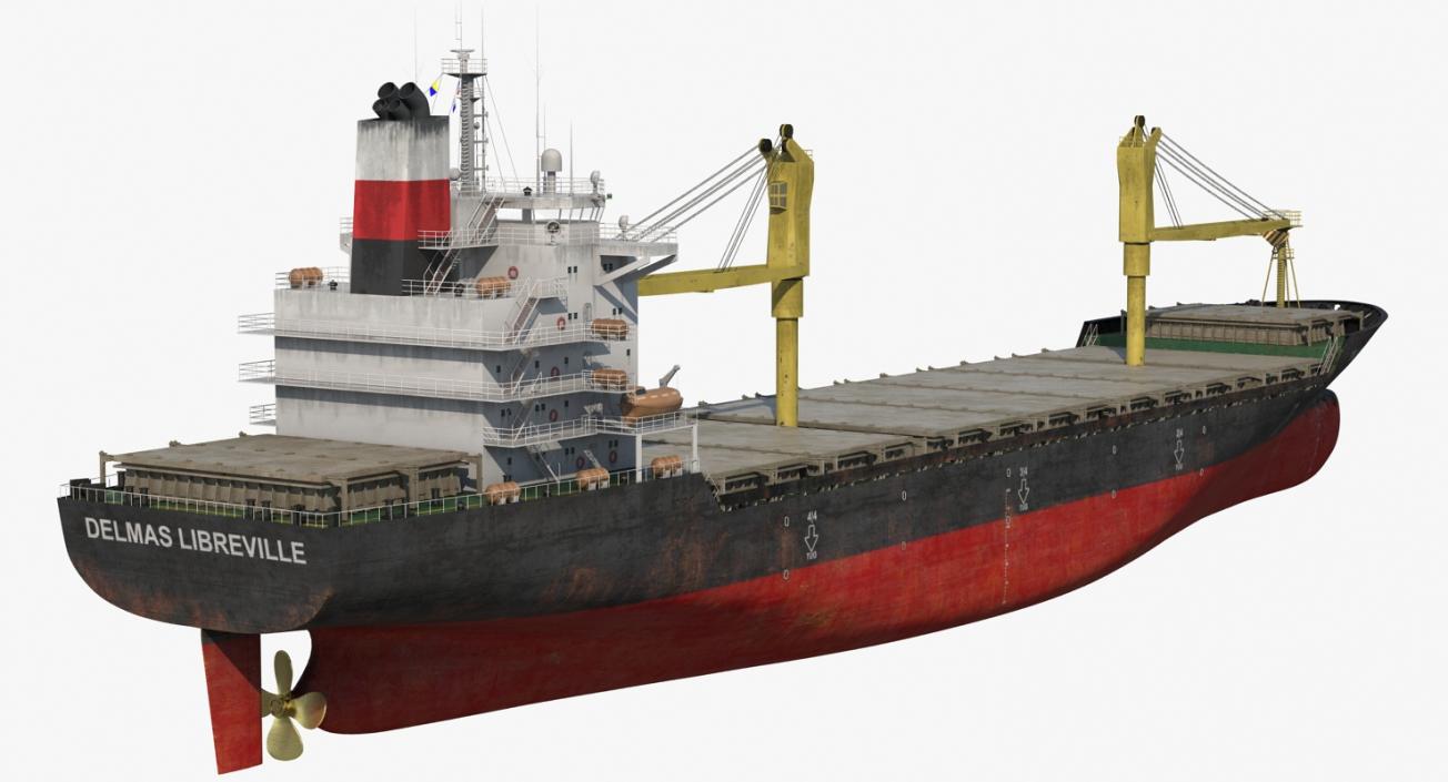 Cargo Ships 3D Models Collection 2 3D model