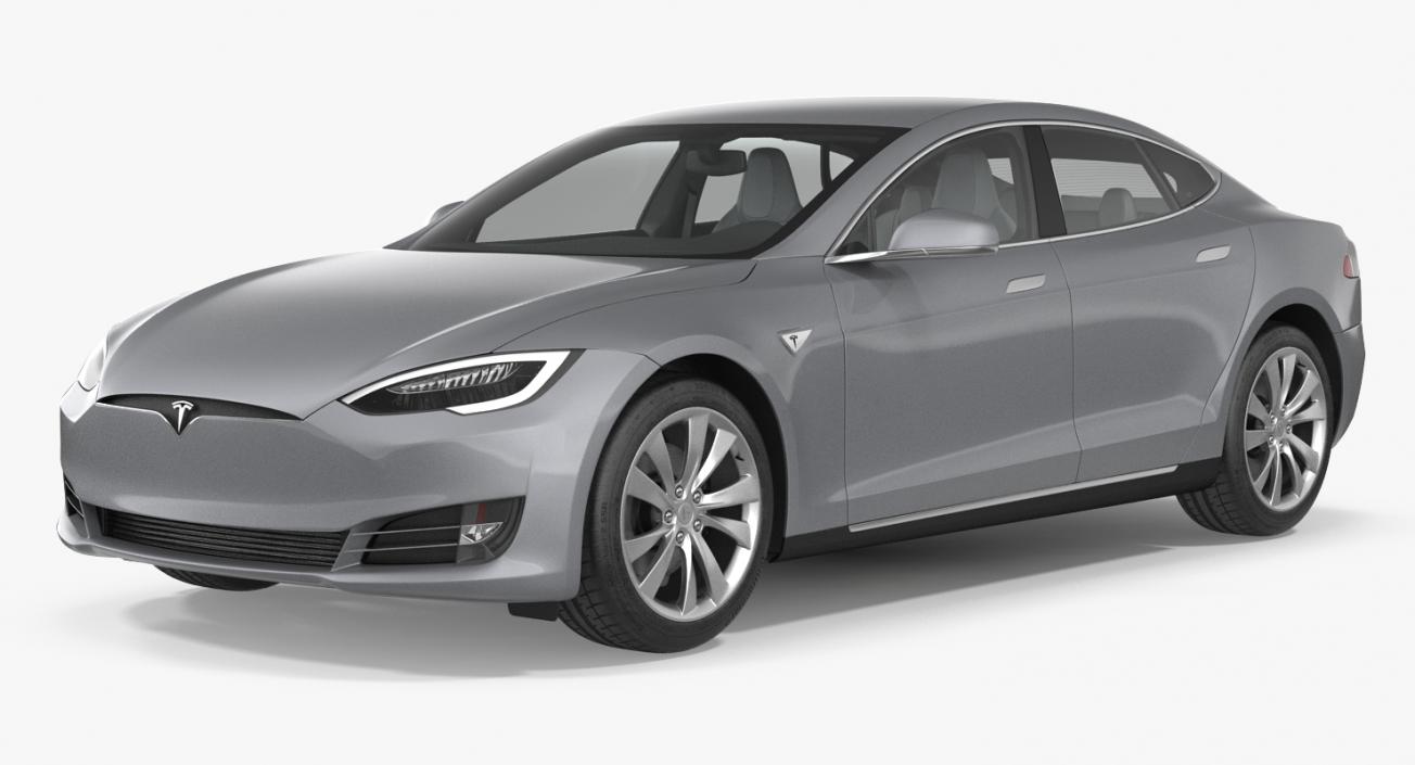 3D Tesla Model S 60 2017