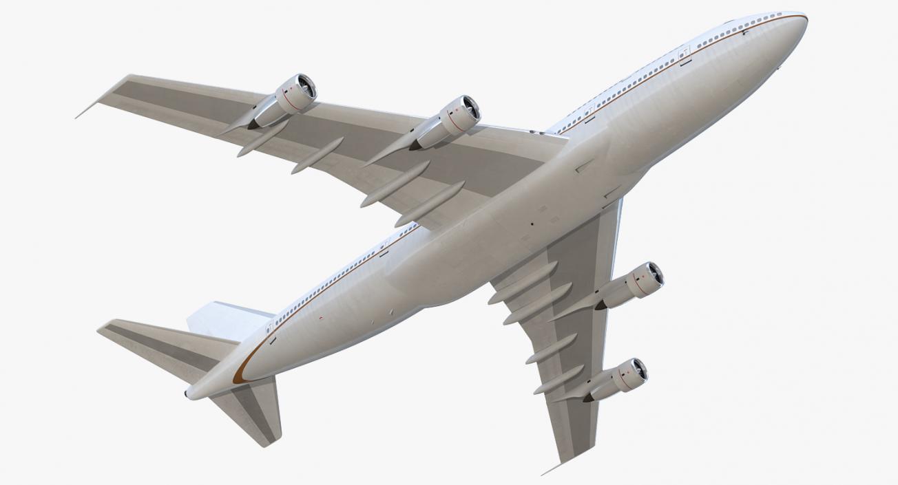 Boeing 747-300 Generic Rigged 3D model