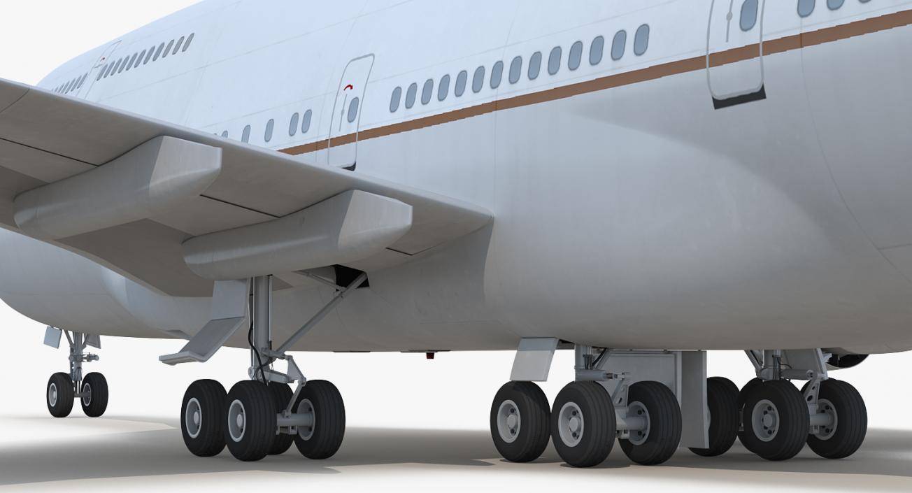 Boeing 747-300 Generic Rigged 3D model