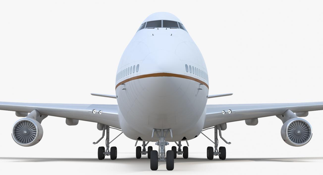 Boeing 747-300 Generic Rigged 3D model