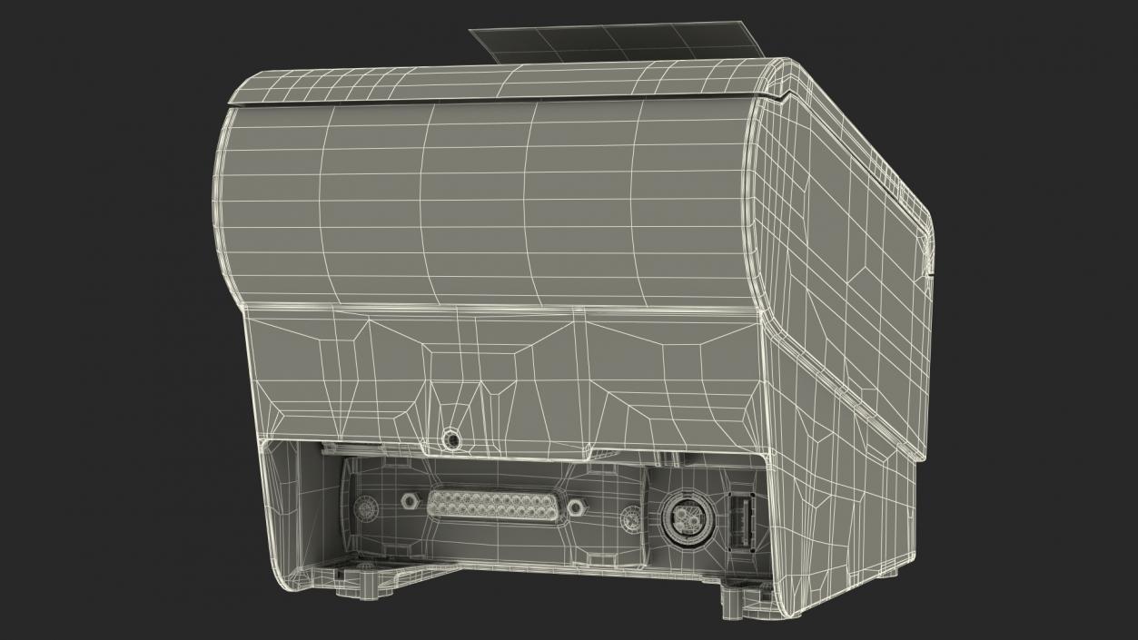 3D model Compact POS Thermal Receipt Printer