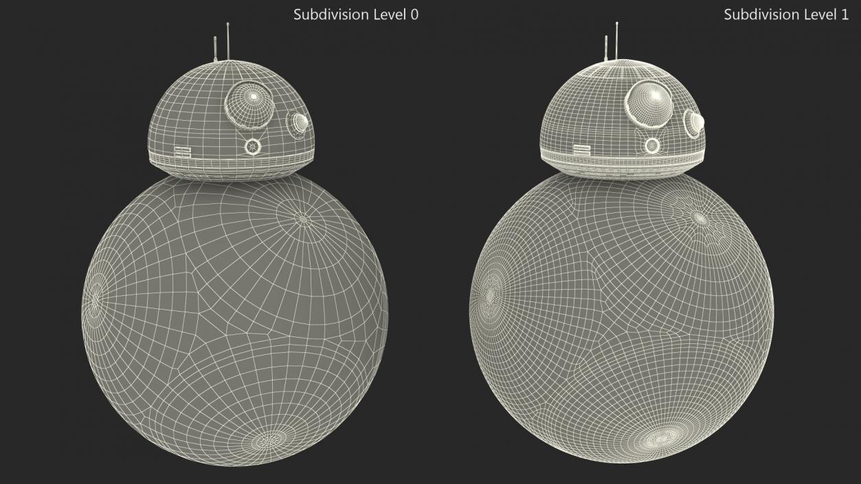 3D model BB-8 Astromech Droid