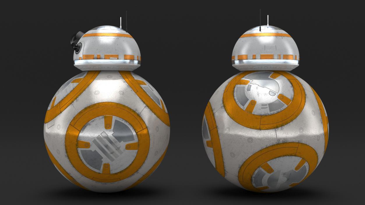 3D model BB-8 Astromech Droid